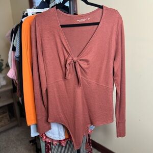 Abercrombie&Fitch Mauve long sleeve